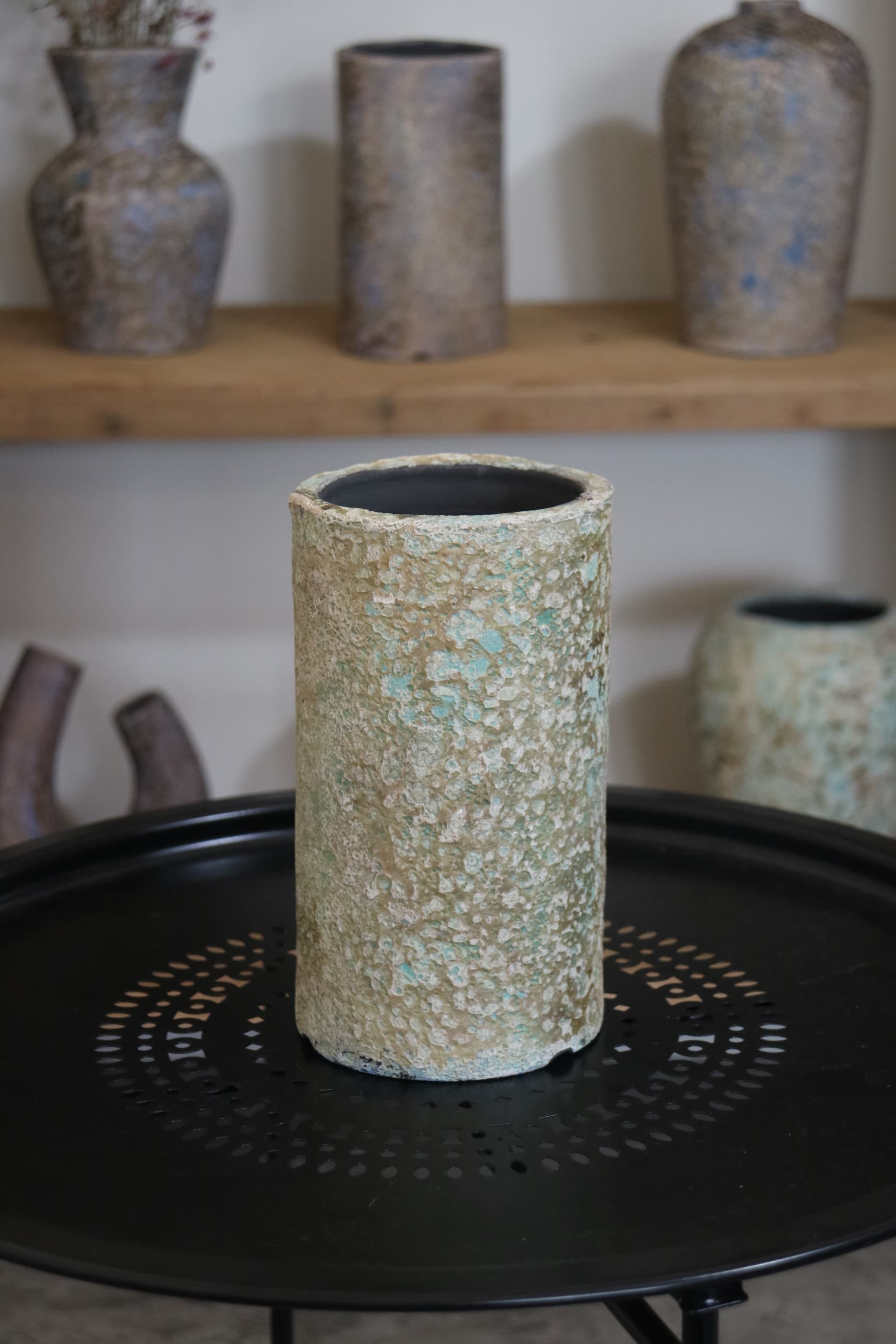 VASE TERAKOTA MODEL BAMBU D10T20